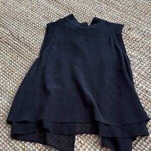 INTERMIX Elegant Black Blouse